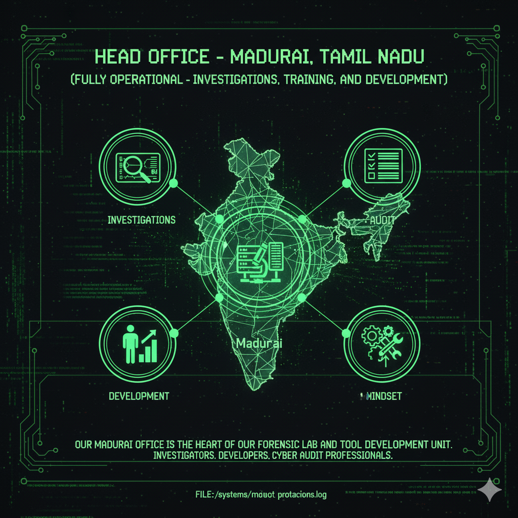 Head Office – Madurai, Tamil Nadu