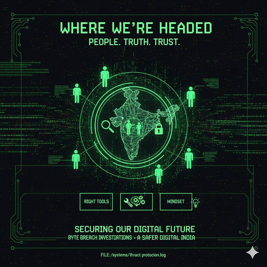 A visual representation of securing digital future, like a shield or network protection.